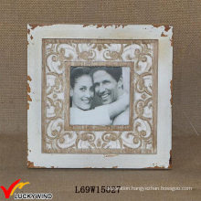 Shabby Chic Wood Table Version Couples Wood Carving Photo Frame